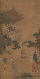 li shida 李士達 琴棋书画图轴 美国波士顿博物馆藏 그림