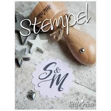 Sie sind dabei ihre hochze. Stempel Hochzeit Eure Initialen Personalisiert