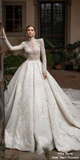 Milla Nova 2020 Wedding Dresses Helen Wedding Dresses Lace Ballgown Ball Gowns Wedding Wedding Dress Long Sleeve