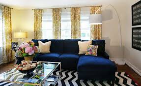 Sapphire Blue Room Colors Deep Blue Color Combinations For Room Decorating Blue Sofa Living Eclectic Living Room Blue Sofas Living Room