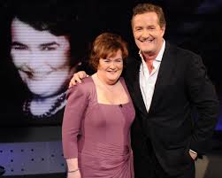 Susan boyle was born on april 1, 1961 in blackburn, west lothian, scotland as susan magdalane boyle. Susan Boyle Reveals Her Secret Crush On Gorgeous Piers Morgan
