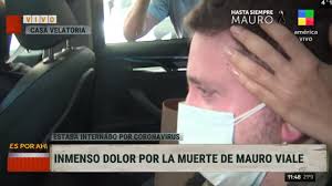 12 de abril, 2021 | 13.10 La Angustia De Jonatan Viale En El Ultimo Adios A Su Papa Pronto