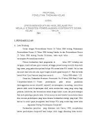 Check spelling or type a new query. Contoh Proposal Penelitian Non Ptk Pgsd Berbagi Contoh Proposal