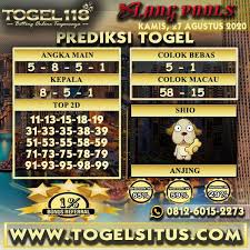 Prediksi Togel Klang 27 Agustus 2020 Togel118 Di 2020 Oktober September Kuching