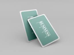 Kraft rounded corner business cards with photo. Round Corner Business Card Mockup Psd 300 High Quality Free Psd Templates For Download