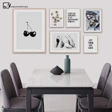 Wallcorners Nordic Wall Art Canvas Free Shipping Worldwide Wallcorners Decor Your Home Life Dining Room Art Modern Kitchen Wall Art Dining Room Walls