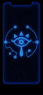 Made a sheikah slate wallpaper for iPhone X : rBreath_of_the_Wild