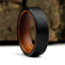 Ironwood Wedding Band Iron Wood Ring Black Tungsten Ring Etsy In 2021 Black Tungsten Rings Wood Wedding Ring Black Tungsten Wedding Band