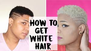 You can use hair bleach.but seriously, go to a salon. How To Bleach African American Hair With Pictures Wikihow