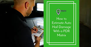 How To Estimate Auto Hail Damage With A Pdr Matrix Ia Path