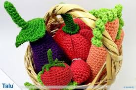 Gemuse Hakeln Anleitung Fur Mohre Paprika Und Co Lebensmittel Hakeln Obst Hakeln Und Hakeln Anleitung