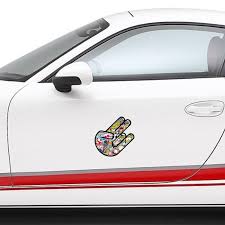 With these hellasweet jdm decals you'll be declaring your allegiance to the nation of japan (and stance) in no time. Nakleyki Sticker Funny Finger Cars Stickers Warning Sign Pvc Auto Window Ornament Waterproof Decals Buy At A Low Prices On Joom E Commerce Platform