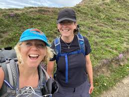 For most hikes, especially in the summer, a quality pair of sneakers or trail running shoes will suffice and will allow your feet to breathe more than any pair of waterproof. Gail S Trail Meeting An Angel Falmouth Packet