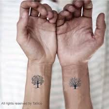 Minimalist Tree Tattoo Google Search Tatuaje Novios Tatuajes Cuello Nuevos Tatuajes