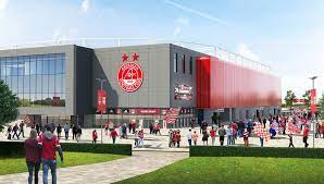 Councillors will hear proposals to build a new stadium next to the beach leisure centre site, . Council In Talks With Aberdeen Fc Over New Beach Location For Planned Stadium Scottish Construction Now