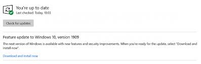 Win 10 Version 1903 Vs 1909 Which Is Better Solved Windows 10 Forums