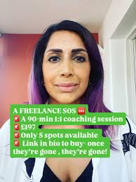 I've been having so many chats in my DMs and WhatsApps lately about how  much of a sh*t show freelancing is for so many of us 😅 And babes! This is  where