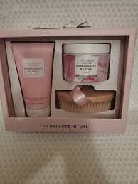 Victoria's Secret The Balance Ritual Cream Body Scrub And Brush Gift Set |  eBay