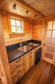 hollywood cabin micro house kitchen