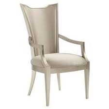 Create the perfect upholstered dining chair for your space with your choice of fabric and detail! Caracole Very Appealing Set Of 2 Modern Classic Silver Leaf Upholstered Dining Arm Chair Kathy Kuo Home
