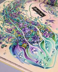 The top 23 ideas about finished adult coloring pages. Finally Finished It Took Me Six Weeks Now I Don T Even Want To See This Book For A While Kerby Animorphia Coloring Book Coloring Books Coloring Book Art