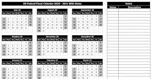 Download Free Fiscal Calendar Templates In Excel