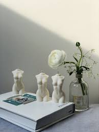 Scented Venus Bust Candle White Bois Scent Soy Wax Female Bust Candle Vegan Goddess Candle Female Torso Soy Wax Candle In 2020 Aesthetic Room Decor Decor Aesthetic Rooms