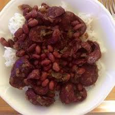 Pressure Cooker Red Beans And Sausage Printer Friendly Beans And Sausage Red Beans And Sausage Recipe Recipes