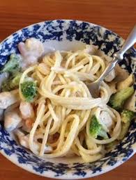 Shrimp Spaghetti With Light Ragu Alfredo Sauce With Broccoli Homemade 1 Jar Ragu Light Alfredo Sauce 1 Oz Thin Spaghetti 4 Boneless S Soul Food Recipes Food