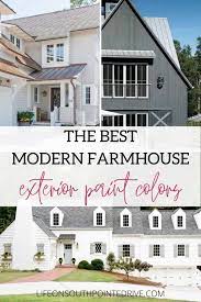Colors you've never thought of. Most Popular Exterior Paint Colors Modern Farmhouse Paint Colors House Paint Exterior Modern Farmhouse Exterior Farmhouse Paint Colors Exterior