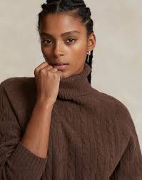 Ralph lauren brown dress online