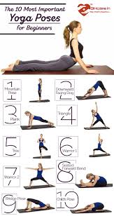 The 10 Most Important Yoga Poses For Beginners Healthtipsoftheday Health 3hcare Healthwith3h Yoga Asanas Essential Yoga Poses Yoga Poses For Beginners