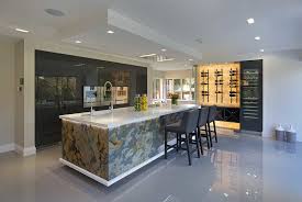 The vertical drop of a waterfall edge dramatizes. The Hottest Kitchen Design Updates For 2021 Luxury Lifestyle Magazine