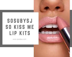 Have you seen the latest addition to the SOSU by Suzanne Jackson family?  The new So Kiss Me Lip kits consisting of a seriously gorgeous lipstick and  lip liner! Available from www.sosubysj.com