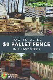Gabriel, you have to dig yourself out of this hole. How To Build A Pallet Fence For Almost 0 And 6 Plans Ideas