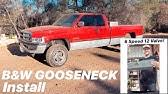 Curt 60624 with 60611 double lock ezr on a chevy silverado 2500 hd. B W Turnoverball Gooseneck Trailer Hitch Installation Demonstration Model 1108 Youtube