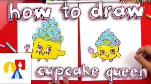 Learn how to draw shopkins season 1, melonie pips! How To Draw Shopkins Cupcake Queen Youtube