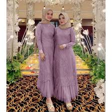 Bagian badan diamondcrepe bubble berfuring bagian rok bahan linen rubiah berfuring sleting depan, tangan karet +bergo diamondcrepe bubble kombi linen rubiah. Harga Gamis Rubiah Terbaik Dress Muslim Fashion Muslim Juli 2021 Shopee Indonesia