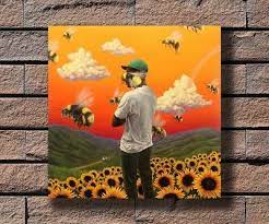 Although tyler, the creator's main album cover for call me if you get lost is a driver's license shot that pays homage to ol' dirty bastard, the project also has a more intricate secondary cover featuring an acrylic painting by artist gregory ferrand. Hot Tyler The Creator Flower Boy Rap Music Album Cover Poster 24x24 Art Gift P65 Ebay