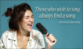Singing Quotes