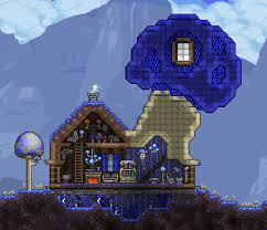 Welcome to the official terraria wiki, the comprehensive reference written and maintained by the players. Truffle S House Made With Chad S Furniture Mod And Jenosis Furniture Food And Fun Mod Terraria House Ideas Terraria House Design Terrarium Base
