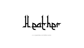 See more ideas about tattoos, tattoo designs, dog tattoos. Heather Name Tattoo Designs