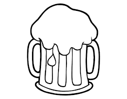 Color the coloring page using crayons, markers, colored pencil, chalk, glitter, paint, or whatever art supplies you have at home. Cold Beer Coloring Page Coloringcrew Com