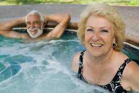 Finding a used hot tub and paying movers to move it how to level a hot tub in a backyard the tub itself was very large; Hot Tubs For Seniors Benefits Dangers Safety Tips More Graying With Grace