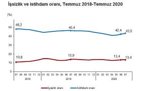 Türkiye i̇statistik kurumu, türkiye'de işsizlik oranının 2020'de bir önceki yıla göre 0,5 puan azalarak yüzde 13,2 olarak gerçekleştiğini duyurdu. Tuik Issizlik Orani Yuzde 13 4 Bianet