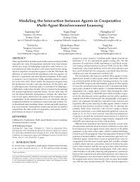 Fails if the arguments are not specified correctly, or if the executor is not a worldbuilder while targeting other people's agents. Pdf Modeling The Interaction Between Agents In Cooperative Multi Agent Reinforcement Learning
