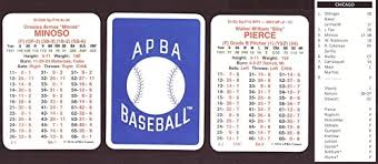 I have been fortunate to be part of the basic game illowa apba league since 1980 as well as the bbw boys of summer apba league since 2014. Amazon Com 1951 Apba Baseball Reprint From 2016 Season Chicago White Sox Team Set Collectibles Fine Art