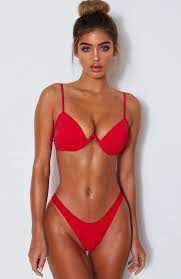 Catalina Bikini Top Red In 2021 Bikini Tops Bikinis Bikini Swimsuits