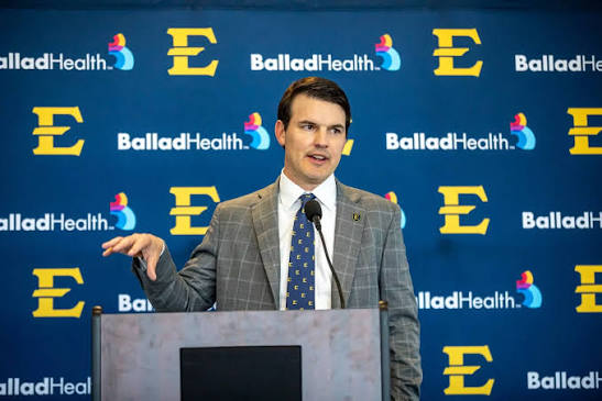 Will Healy Introductory Press Conference - East Tennessee State University