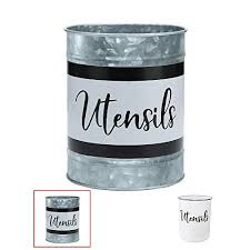 Check spelling or type a new query. Kitchen Utensil Holder Modern Farmhouse Kitchen Decor Large Import It All